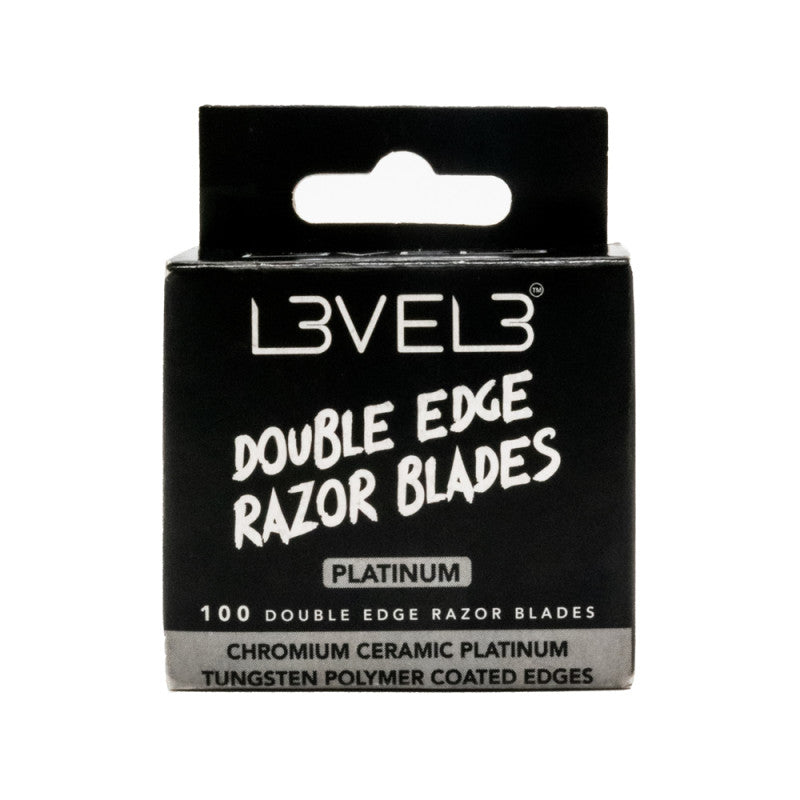 L3vel3 Double Edge Razor Blades 100pk