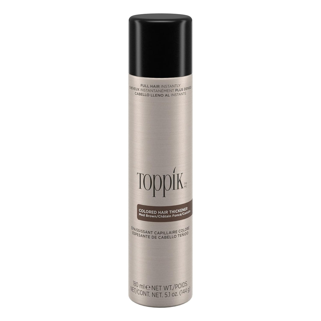 Toppik Colored Hair Thickener, Medium Brown