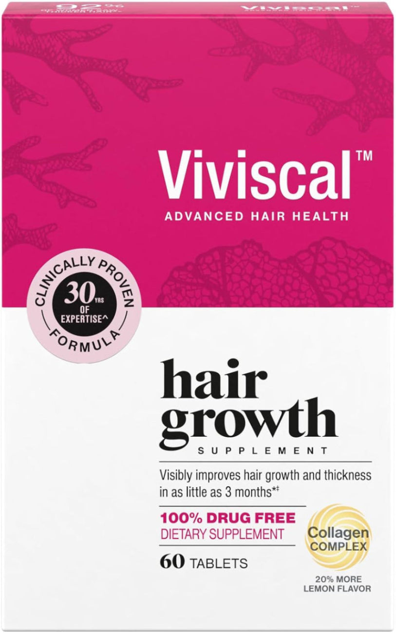 VIVISCAL PRO HAIR GROWTH SUPPLEMENT 60CT