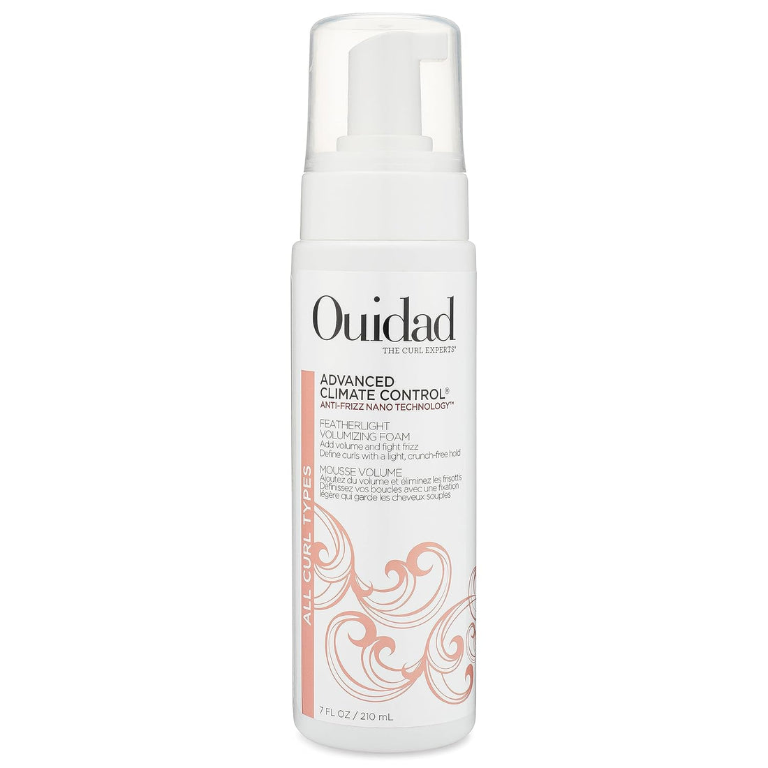 OUIDAD ADVANCED CLIMATE CONTROL FEATHERLIGHT VOLUMIZING FOAM 7OZ