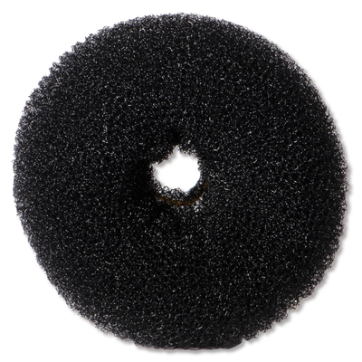 Soft ’n Style Hair Donut, Black - 4-1/4"