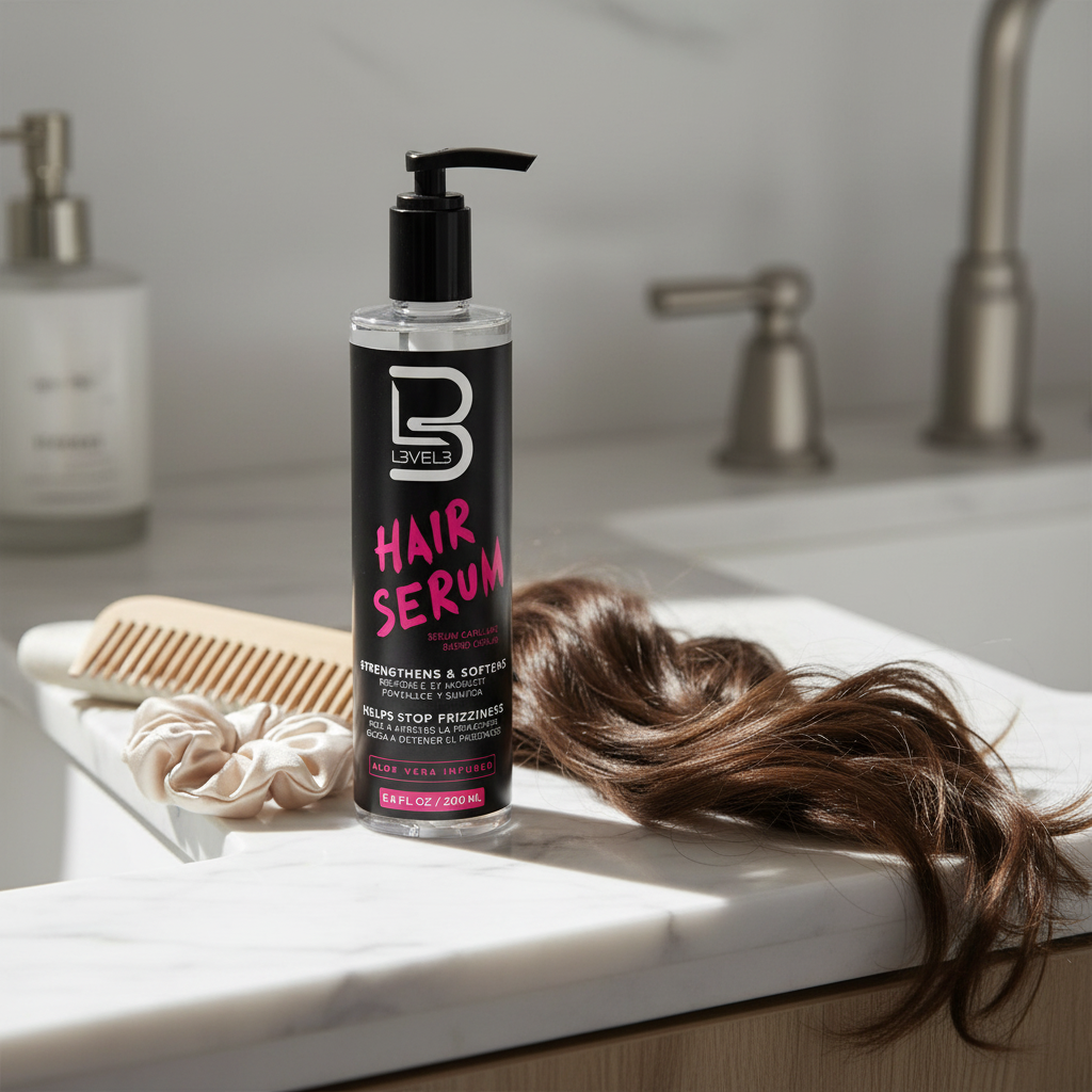 L3VEL3 Hair Serum – Lifestyle