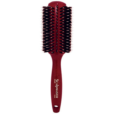 2-3/4" Porcupine Boar/Nylon Bristle Round Brush