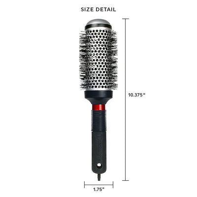 Cricket Thermal Hair Brush #370 1.75” for Blow-Drying, Curling, and Styling – Heat-Retaining Barrel