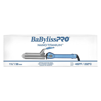 Babyliss Nano Titanium Spring Curling Iron 1 Inch 1 25mm